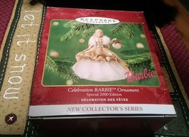 Hallmark Keepsake Ornament Celebration Barbie Ornament Special 2000 Edition - $5.93