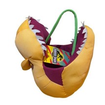 Jurassic Park World Easter Halloween Basket  Universal Dinosaur Head Plush NWT - £19.47 GBP