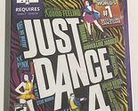 XBOX 360 - KINECT - JUST DANCE 4 (Complete with Manual) - $15.00