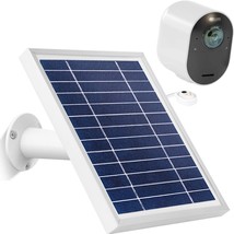 Solar Panel Charger Compatible with Arlo Pro 4 Arlo Ultra 2 Arlo Pro 3 Arlo Ultr - £40.93 GBP