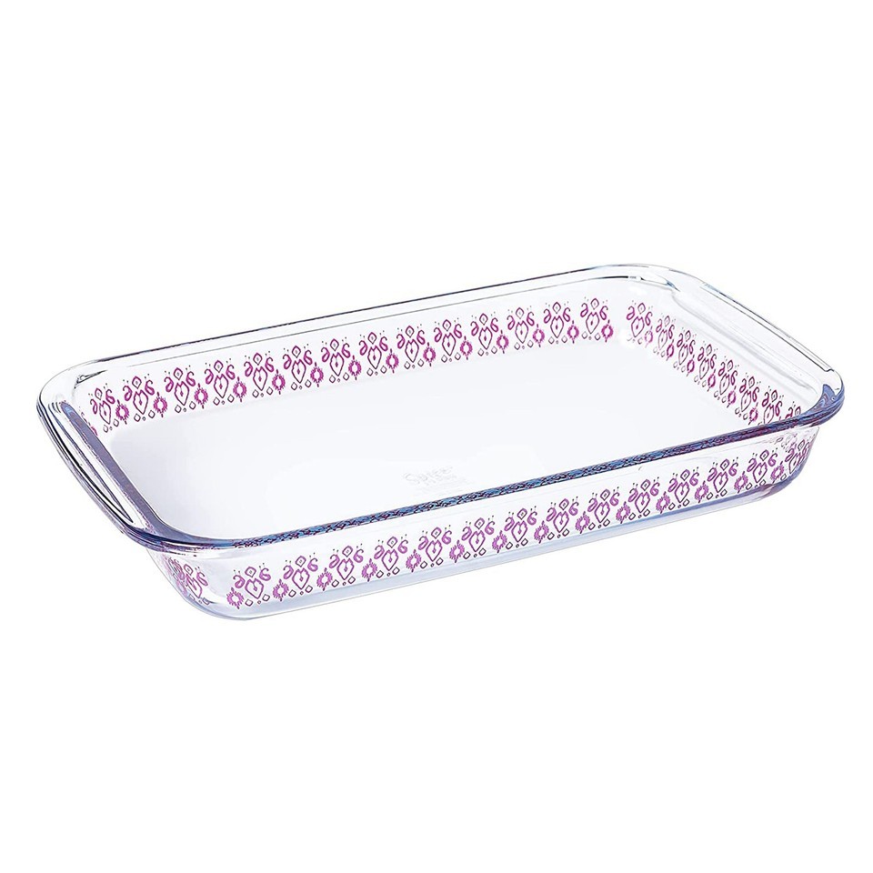 Spice By Tia Mowry 2.3 Quart Spicy Cloves Glass Rectangular Baker - $42.09