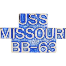 U.S. Navy USS Missouri BB-63 Pin 1&quot; - £7.73 GBP