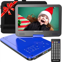 DBPOWER 12&quot; Portable DVD Player with 5-Hour Rechargeable Battery, 10&quot; Swivel Dis - £84.95 GBP