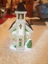 Cobblestone Corners Miniatures Church for Christmas upc 639277573803 - $17.57