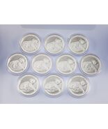 Lot of 10 2012 Australia Silver 1oz Koala (BU Condition) in Capsules KM#... - $16,995.26 MXN