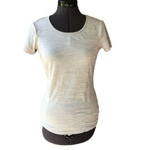 Reebok Womens Short-Sleeve Athletic Top T-Shirt Scoop-Neck Sz. XS Gym - $276.80 MXN