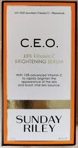 NIB Sunday Riley CEO 15% Vitamin C Brightening Serum 1 oz/15 ml Free Ship - $46.55