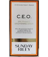 NIB Sunday Riley CEO 15% Vitamin C Brightening Serum 1 oz/15 ml Free Ship - $46.55