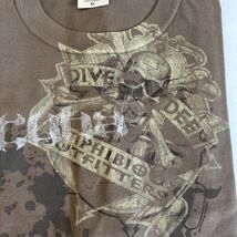 Amphibious Outfitters Men's T-Shirt XL Dive Deep Skull Vintage Short Sleeve - $21.84