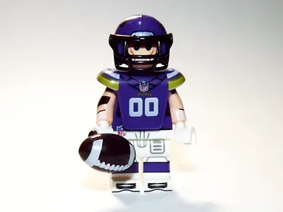 PLTOYS Minnesota Vikings NFL Football Player Minifigure Toys - £4.48 GBP