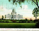 Vtg Postcard 1908 UDB Providence Rhode Island RI State House Q18 - $3.91