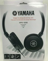 Yamaha - HPH-100B - Closed Stereo Headphones - Black - £54.30 GBP