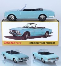 1423 Dinky Toys Cabriolet 504 Peugeot 1: 43 - $17.81