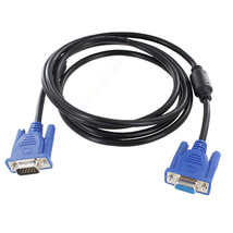 Vga Extension Cable 6 Ft 1.8M For Led Lcd Tv Monitor Male To Female 15-P... - £13.36 GBP