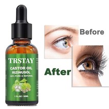 Eyebrow Eyelash Oil Hair Regrowth Essential Oils Essence  Castor Oil Hair Eyebro - $19.01