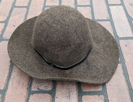 Nordstrom Heather Brown Wool Sunhat One Size NWT - £19.46 GBP