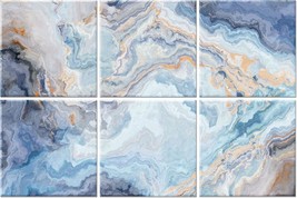 Flowing Colors Ruoninx 6 Pack Decorative Art Acoustic Wall Panels, Better - $119.65