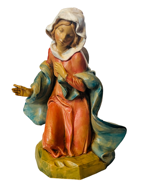 Primary image for Roman Fontanini Italy figurine Nativity Christmas Depose gift Virgin Mary Jesus