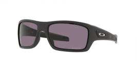 Oakley TURBINE Sunglasses OO9263-6663 Matte Carbon W/ PRIZM Grey Lens - £77.97 GBP