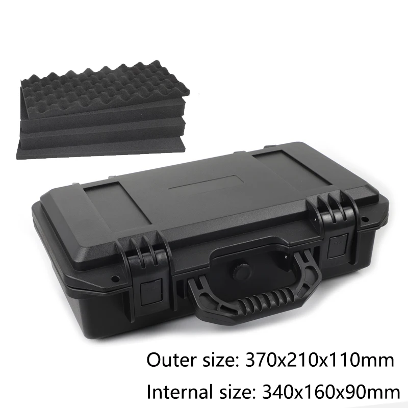 Toolbox Waterproof Shockproof Tool Case Sealed Tool Box Safety Resistant Camera  - £69.76 GBP