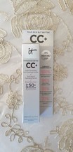 It Cosmetics CC+ Cream SPF 50+ UVA/UVB • 0.406 fl oz Tan Travel Size Exp... - $13.09
