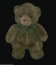 16&quot; VINTAGE 1989 HERITAGE GANZ BROS BROWN TEDDY BEAR STUFFED ANIMAL PLUS... - $33.25