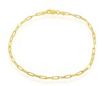 9&quot; Women&#39;s Anklet .925 Silver 379201 - £23.54 GBP