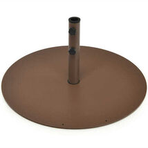 29.5 Inch Outdoor Steel Umbrella Base Stand for Backyard and Poolside - ... - $154.53
