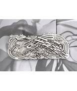 &quot;Celtic Knot Hair Clip – Handcrafted Viking Style Barrette&quot; - $20.99