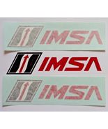 2 Official IMSA Stickers International Motorsports Association Sticker Decal 8" - $3.99