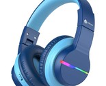 iClever BTH12 Kids Bluetooth Headphones,Colorful LED Lights Wireless Hea... - $65.99