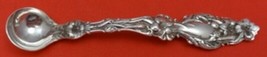 Lily by Whiting Sterling Silver Mustard Ladle Custom Made 4 3/8&quot; Serving - £76.80 GBP