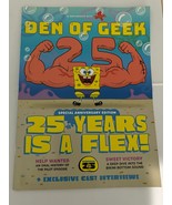 2024 Den of Geek Spongebob Squarepants Special 25th Year Anniversary Edi... - $18.40 CAD