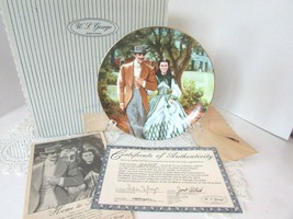 Gwtw Collector Plate Home To Tara 50TH Anniversary 5TH Coa Box Ltd #10200 - £11.89 GBP