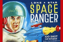 Lone Star Space Ranger 100 Shot Cap Repeater - Art Print - £17.22 GBP+