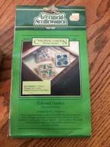 New 1982 The Greenfield Needlewoman Drawer Sachets Kit 1906 Colonial Garden NOS - £15.72 GBP