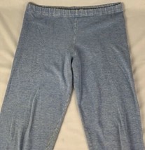 Vintage Russell Athletic Sweatpants Tri Blend Heather Blue Medium USA 70s - £47.13 GBP