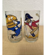 Vintage McDonald&#39;s Big Mac and Captain Crook Promo Drinking Glass KG JD - €17,19 EUR