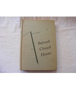 Vintage Behind Closed Doors Book Signed 2nd Edition Copyright 1950 - €45,59 EUR