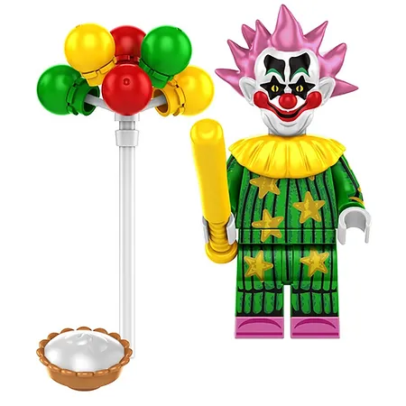 MBricks Spikey Killer Klowns from Outer Space Horror Clown Toy Movie Minifigures - £4.97 GBP