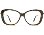 Longchamp Eyeglasses Frames LO616S 004 Tortoise Gold Cat Eye Full Rim 56... - $69.29