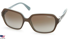 New Vogue VO2994-SB 2322/8E Top BROWN/GREEN MUD-OPAL Azure W /BROWN Lens 57mm - £54.04 GBP