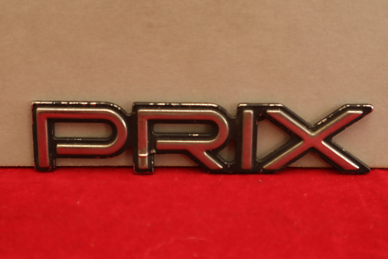 1992-1995 Pontiac Grand “Prix” Rear Trunk Lid Emblem OEM - $5.42
