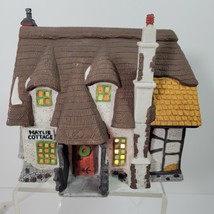 Vintage Dept 56 Dickens OLIVER TWIST MAYLIE COTTAGE Village 5553-0 with ... - £9.40 GBP