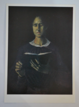 Art Print  &quot;Girl with a Book&quot; by Ervand Kochar 1918 - £22.86 GBP