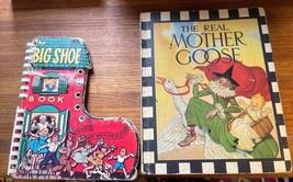 Vintage children books The Real Mother Goose and The Big Shoe. - £12.98 GBP