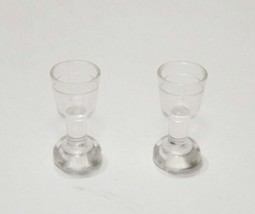 Clear Drinking glass set of 2   C - $1.50