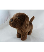 American Girl Dog Plush Chocolate Chip dark Brown Jointed 2017 - $16.23 CAD