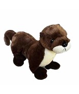 Aurora World American River Otter Stuffed Animal Plush Brown Stuffed Ani... - $7.61