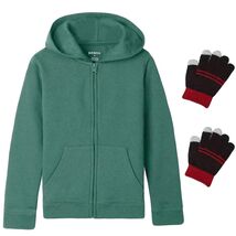 Bienzoe Girls Full Zip Hoodie Pink Soft Fleece School Uniform Size 16 - $82.71 MXN Bienzoe Girls Full Zip Hoodie Pink Soft Fleece School Uniform Size 16 - $82.71 MXN